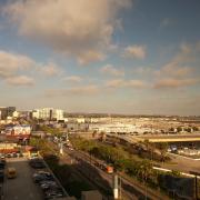 view from the Hilton LAX