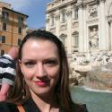 Me at the Trevi Fountain on my first visit